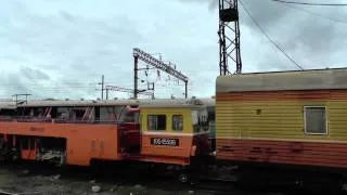 Станция Грязи-Воронежские из окна поезда