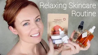 Relaxing ✨ 10 Step Korean Skincare Routine ✨ ASMR