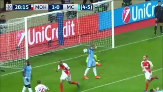 Монако - Манчестер Сити 3:1  обзор матча 1/8 Лиги Чемпионов 16.03.2017