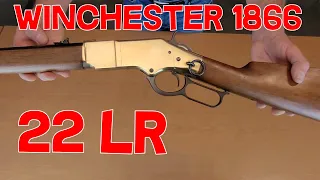 WINCHESTER UBERTI 1866 en 22LR - Une oeuvre d'art