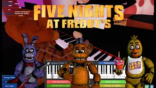 I played the FNAF THEME SONG - Roblox Got Talent