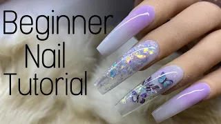 Beginner Nail Tech | How To Encapsulate Loose Gliiter | Nail Tutorial | Not Polish