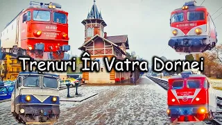 Trains in Vatra Dornei / Trenuri în Vatra Dornei 03-06.01.2024