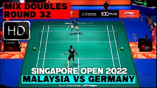 highlight Singapore Open 2022 Hoo Pang Ron/Toh Ee Wei VS Jones Ralfy Jansen/Lind Efler