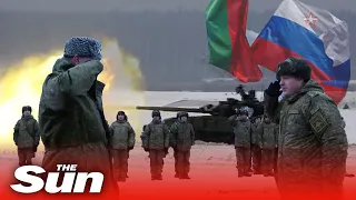 Russia moves troops to Belarus for joint WAR GAMES amid Ukraine invasion tension