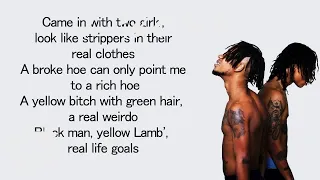 Rae Sremmurd - Black Beatles ft Gucci Mane (Lyrics) | 1 HOUR