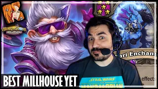 MY BEST MILLHOUSE GAME YET! - Hearthstone Battlegrounds