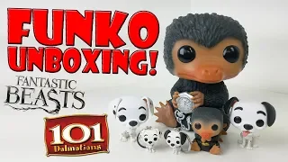 Funko Unboxing!!!: Fantastic Beasts Giant Niffler & 101 Dalmatians Key Chains