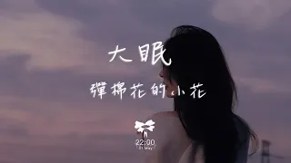 彈棉花的小花 - 大眠(煙嗓版)「不關他的事 都快忘了怎樣戀一個愛」【動態歌詞】♪