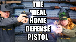 What Is The Ideal Home Defense Pistol Setup?