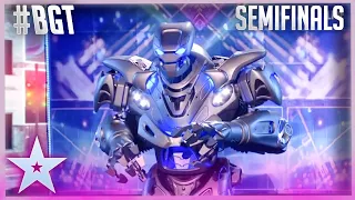 Titan the Robot: Simon Cowell Left Speechless By Talking Robot! | Semi Finals BGT 2022