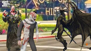 Franklin Found Devil God & Kratos To Kill Serbian Dancing lady & Devil Queen In Gta V |