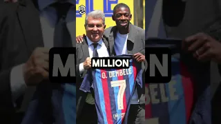 Ousmane Dembele PSG Contract Negotiation ⚽️💰 #football #psg #shorts