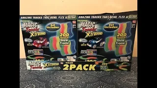 Magic Tracks Xtreme Toy  Awesome A ++  It Glows In the Dark 200 Pieces of Glow Track