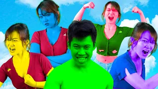 Hulk, She-Hulk Vs Team Siren Head - BigGreenTV
