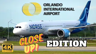 #4K CLOSE UP EDITION 4/23/24 ORLANDO INT'L AIRPORT #aviation #new #plane #best #popular #lovers