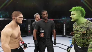 Khabib vs. Green Dragon - EA Sports UFC 2 - Champion Fights ☝️🦅