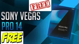 How to get Sony Vegas Pro 14 FOR FREE!!! Easiest method still working AUGUST 2017