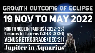 Eclipse Growth Prospects & North Node in Taurus ( 2022 - 2023 ), Venus Retrograde ( December 2021 )