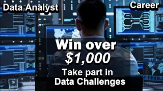 DATA Analyst Career Path (Win over $1,000 by taking part in data challenges)