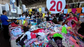 Antalya's busiest clothing bazaar/market (Full Tour), Spring 2022