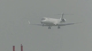 NEW LIVERY! Lufthansa CityLine Bombardier CRJ900 Landing and Takeoff at Munich Airport