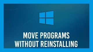 Move programs WITHOUT reinstalling | Interesting fix