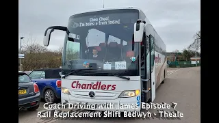 Coach Driving with James Ep.7 - Bedwyn to Theale Rail Replacement Shift