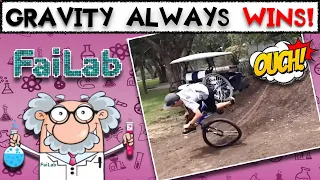 FUNNY Fails GRAVITY Always WINS!!! 🤣 2020 😜 Videos GRACIOSOS ¡¡¡La GRAVEDAD Siempre GANA!!!