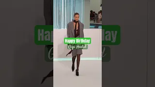 Happy birthday to our runway queen #GigiHadid. 💗👑 (🎥: Getty) #shorts