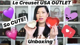 WHAT I BOUGHT ON SALE AT THE LE CREUSET OUTLET USA UNBOXING 2020 | kimcurated