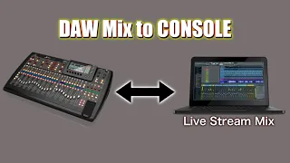 Multitrack Audio to a DAW Mix... Then Back to Your Console and Video Switcher