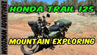Honda Trail 125 CT125 Exploring Arizona Mountains #ct125 #trail125 #arizona