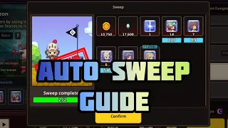 Auto Sweep Guide | Guardian Tales