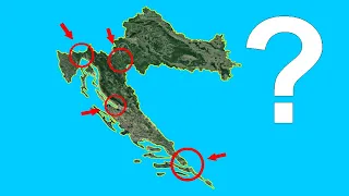 Why is Croatia misshapen?