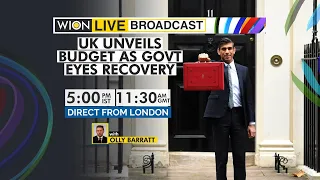 WION Live Broadcast| UK unveils budget as govt eyes recovery | Sunak promises new post-covid economy