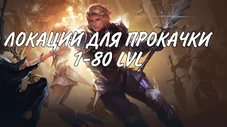 ЛОКАЦИИ ДЛЯ ПРОКАЧКИ 1-80 lvl LINEAGE 2 ESSENCE 2020.