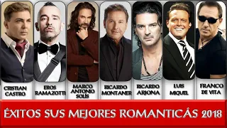 Ricardo Montaner, Marco Antonio Solís, Eros Ramazotti,Cristian Castro,Luis Miguel    Mejores Exitos