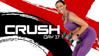 45 Minute Upper Body AMRAP Workout | CRUSH - Day 17