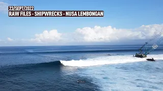 The Longest Wave in Nusa Lembongan - Shipwrecks - RAWFILES - 23/SEPT/2022 - 4K