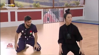 Coreografia de Francisca e Cesariny começa a ganhar forma