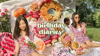 birthday picnic vlog 🧺🌷🎂 + preparation