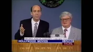 Roger Ebert and Gene Siskel talk Hollywood Culture + Q&A (1995)