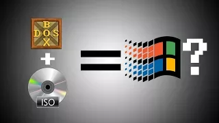 How To Run Windows 95 In DOS-BOX!