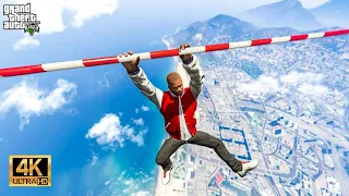 I Tried The IMPOSSIBLE STUNT CHALLENGE In GTA 5.. (Mods)