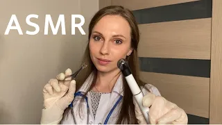 АСМР Осмотр у врача ЛОРа👩‍⚕️ Медицинская ролевая игра | ASMR Medical Role play💊ENT exam🩺Doctor
