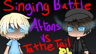 Afton Family vs Tattletail | WARNING: Blood | Gacha Life Singing Battle |  Enjoy!