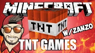 Minecraft ITA : TNT GAMES w/Zanzo - TNT RUN e TNT TAG !