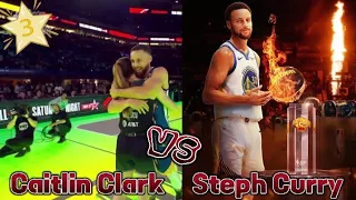 Caitlin Clark VS Steph Curry #3pointcontest