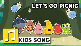 LET'S GO PICNIC | LARVA KIDS | BEST NURSERY RHYME | HAPPY PICNIC SONG